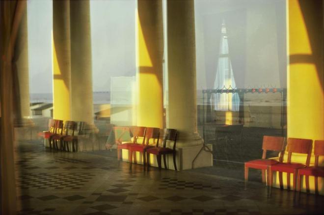 Harry Gruyaert Belgium. Town of Ostende. Thermal palace. 1988.