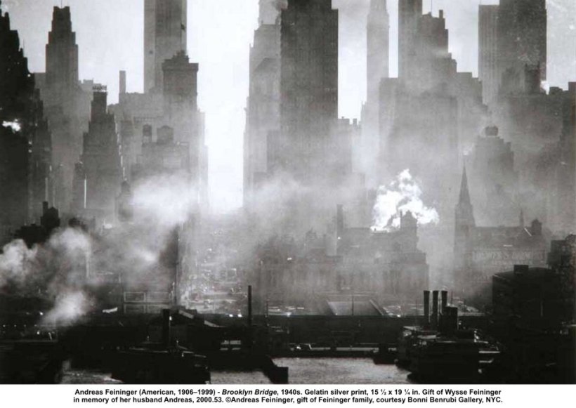 Andrea Feininger - Brooklyn Bridge, 1940