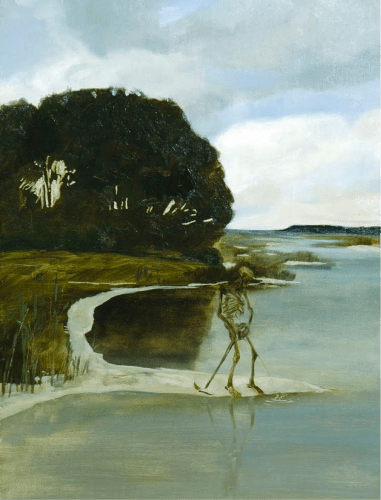 Max Klinger (Detail) la mort qui pisse, 1880