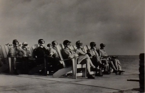 VIPs civils, Opération Greenhouse, Îles Marshall, 7 avril 1951